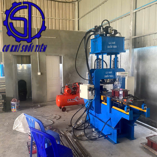 Máy ép gạch bông gió ST60