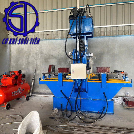 Máy ép gạch bông gió ST60