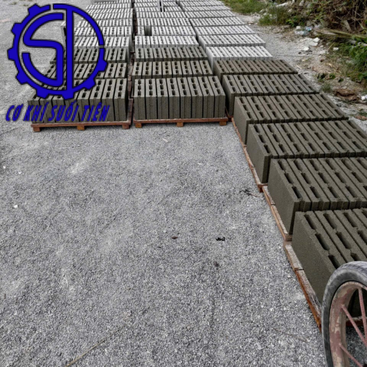 Máy ép gạch block