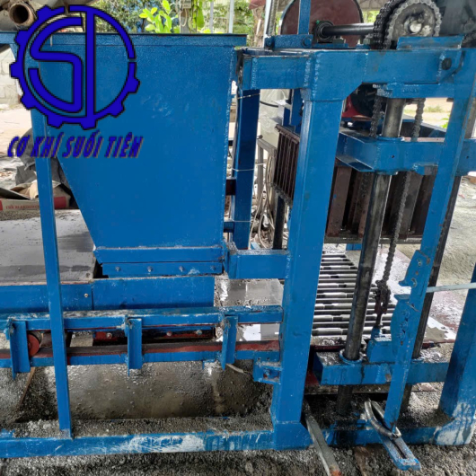 Máy ép gạch block